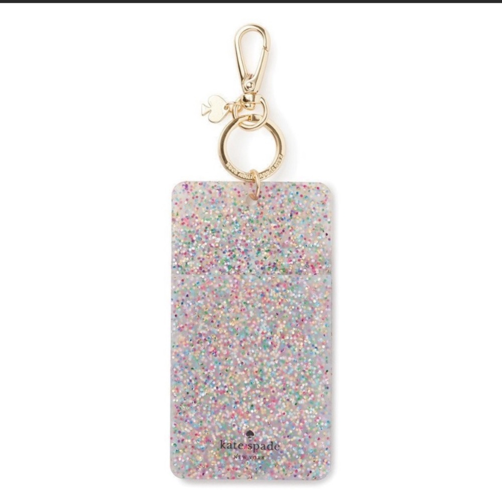 👻🎯SALE👻🎯Kate Spade ID Cover in Multi Glitter